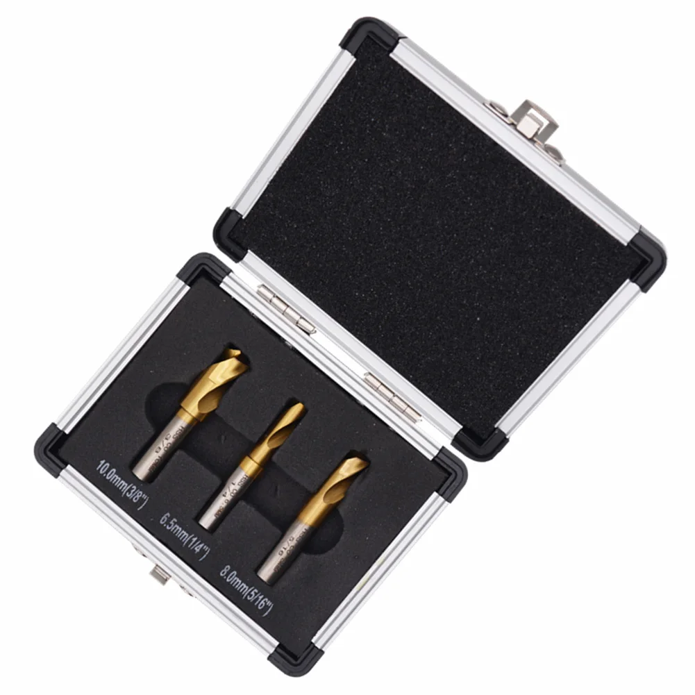 3 шт. Размер маркировки титана воздушного покрытия 1/4 5/16 3/8 HSCO Резак сверла