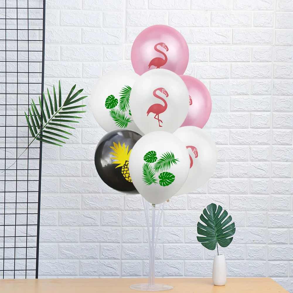 Amawil Гавайи тропический лес вечерние украшения Фламинго кокосовой пальмы кактус