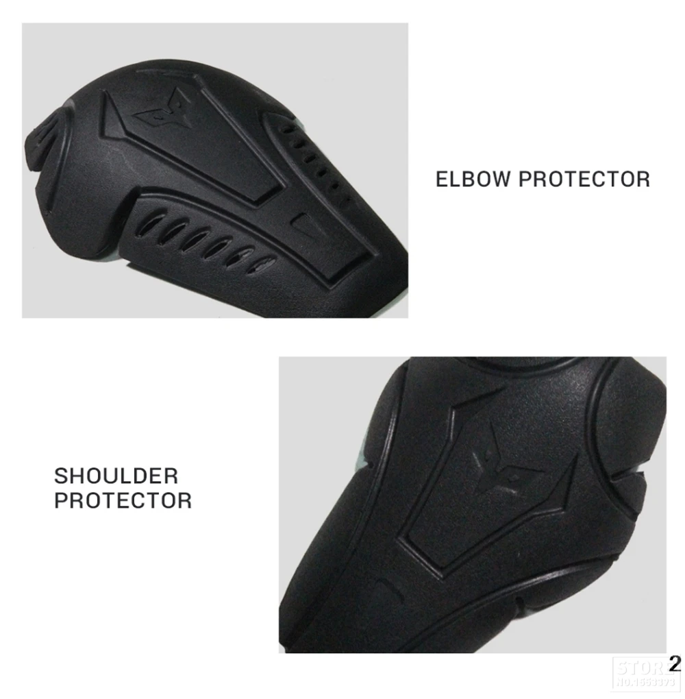 HEROBIKER мотоциклетный протектор EVA гоночная защита для мотокросса плечи локти назад 5 штук Защитное снаряжение для мотокросса