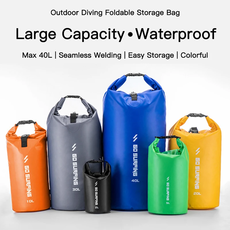 Ультралегкие водонепроницаемые сумки для отдыха на открытом воздухе 2 л 5 10 20