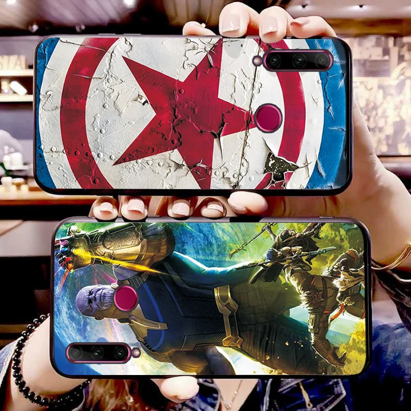 Чехол для huawei Honor 10i 10 i Marvel Hero черный ТПУ чехол для Honor 10i чехол для huawei Honor 10i 10Lite Honor 20i 20Lite 20 Pro
