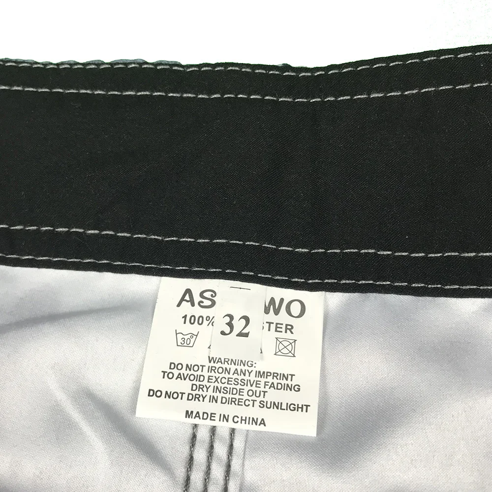 Мужские пляжные шорты Быстросохнущий купальник для путешествий плавки штаны