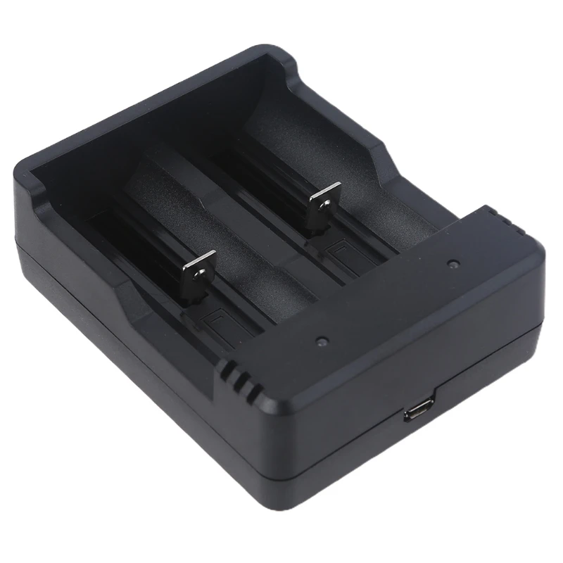 Двухканальное Зарядное устройство USB 3 7 в для аккумуляторов 18650 26650 14500 16340