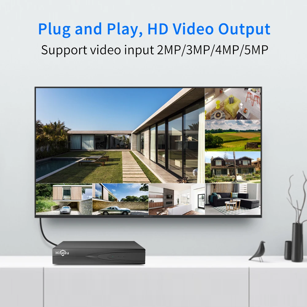 

H.265 HEVC 8CH 16CH CCTV NVR for 5MP/4MP/3MP/2MP ONVIF 2.0 IP Camera Metal Network Video Recorder P2P For Cctv System