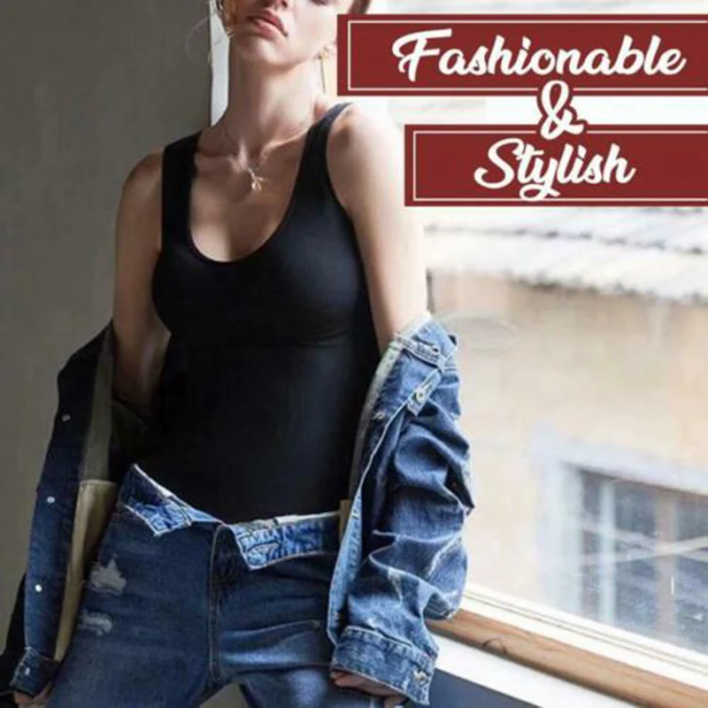 

3 in 1 Sculpting Body Shaping Vest Shaper Shapewear Breathable Slimming for Women TC21