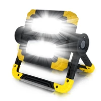 100w cob foldable worklight lamp led portable lantern waterproof 3 mode spotlight for camping fishing emergency light