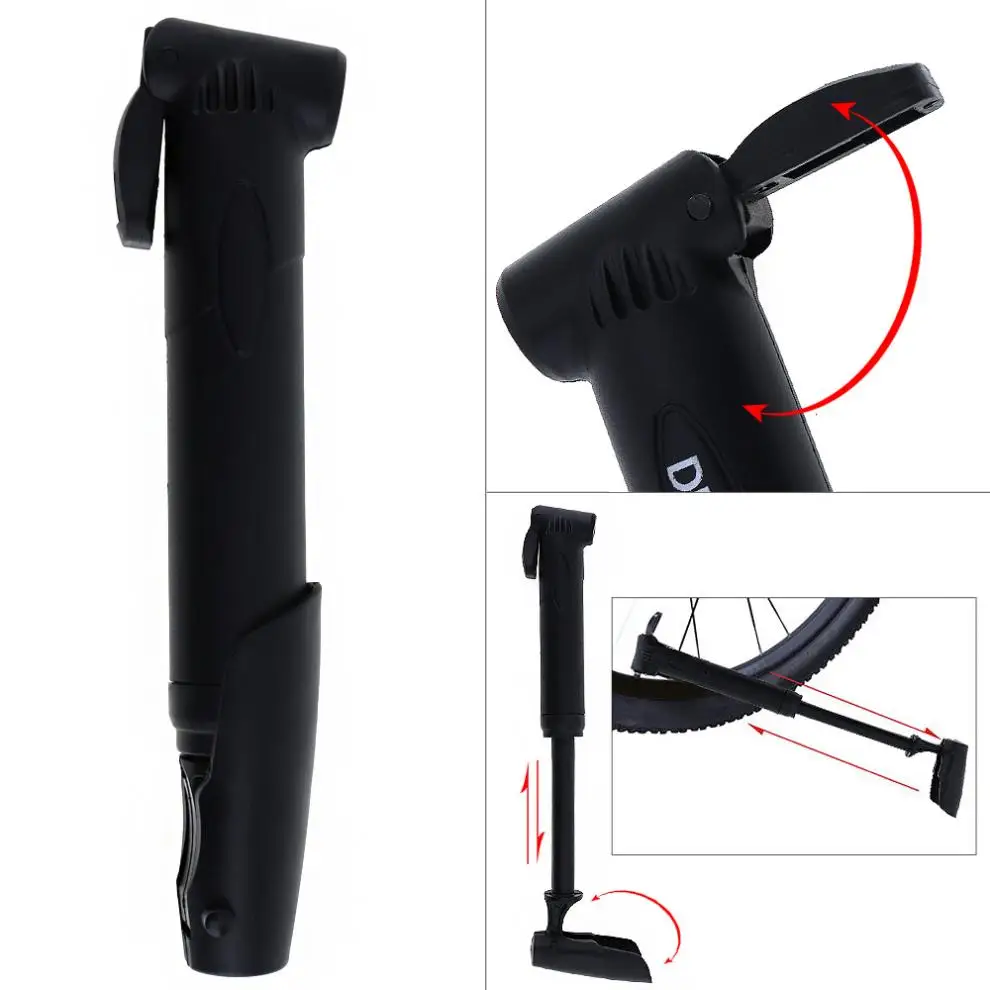 Многофункциональный портативный воздушный насос для велосипедных колес/мячей