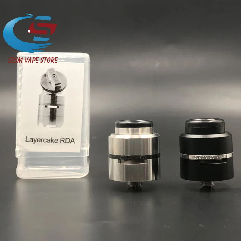 Распылитель SXK Layercake RDA с BF PIN airflow 510 squonk бокс мод регулируемый распылитель для