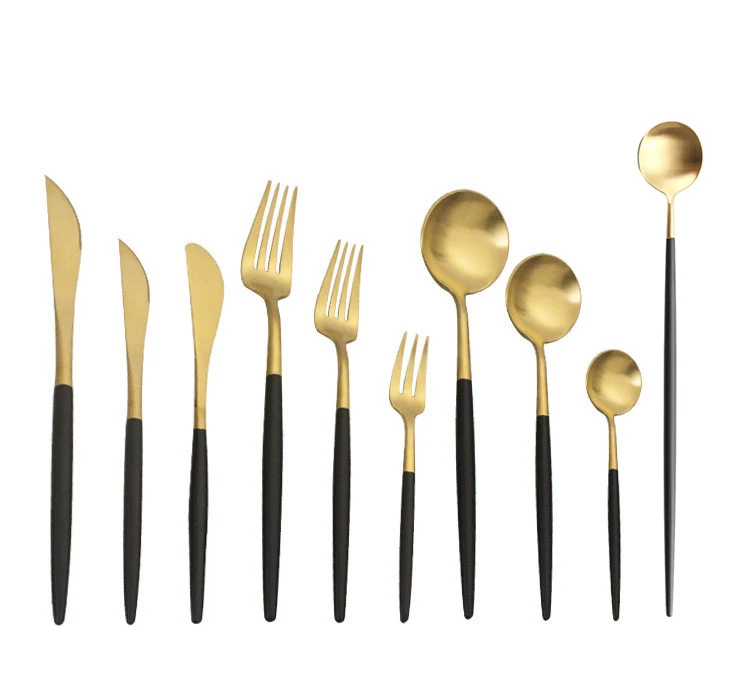 

Набор столовых приборов Spklifey 10 шт./партия из нержавеющей стали, набор кухонных ножей Ложка Вилка для обеда, вилки, ложки, ножи, посуда