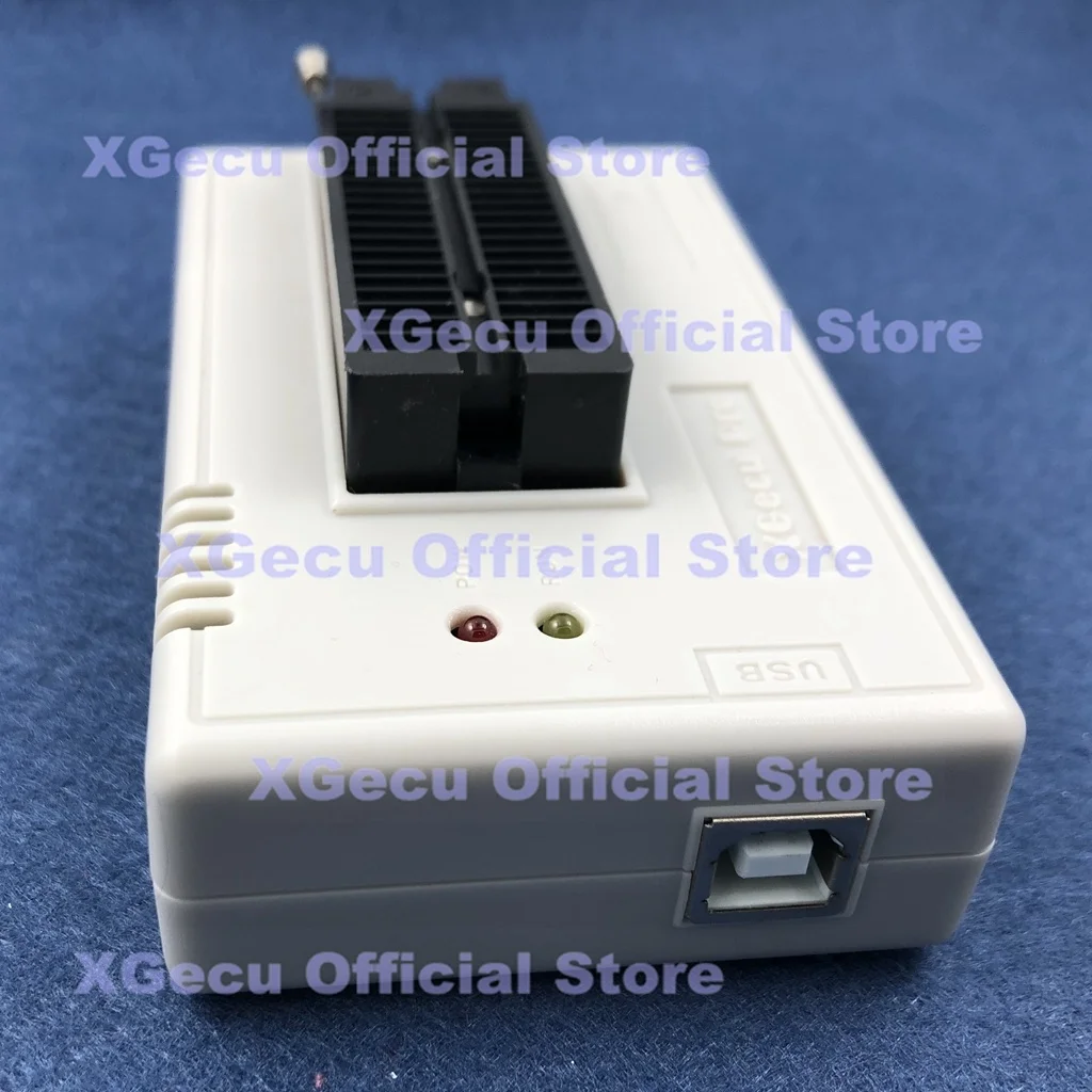 Программатор черный ZIF socket V10.80 XGecu TL866II Plus 16000 + IC SPI Flash NAND EEPROM MCU PIC AVR 6 адаптеров