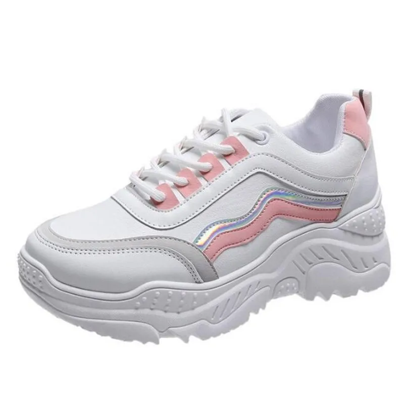 

Женские кроссовки большого размера, новая Универсальная модная женская повседневная обувь, женские спортивные кроссовки для бега, удобные ...