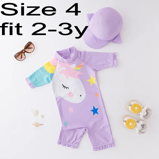 71398 Size 4 Summer летний купальный костюм с принтом рыбы для маленьких мальчиков и девочек, пляжный спортивный топ для серфинга, костюм цельный комбинезон, летний детский купальник - Цвет: 71398 Size 4
