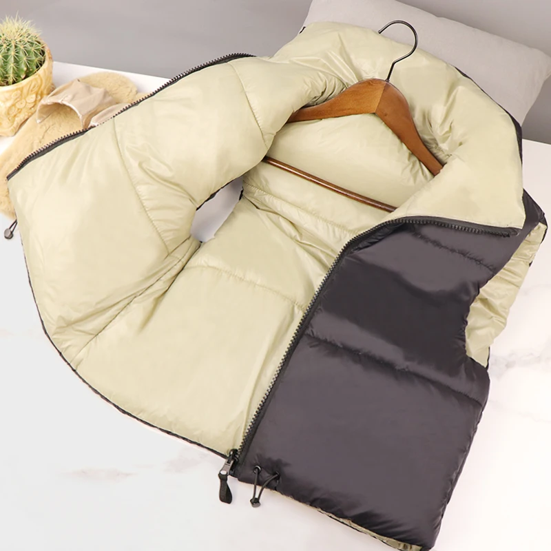 

Укороченный жилет, Женское пальто, пуховая куртка без рукавов, парки, жилет, верхняя одежда для женщин, шикарный топ, 2021