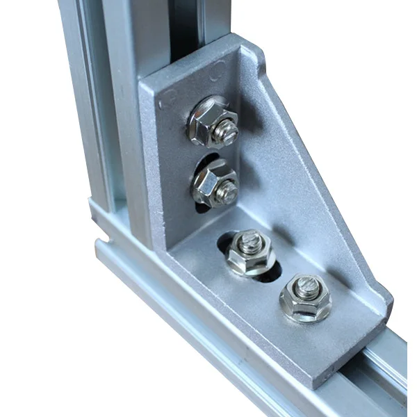 10/15/25/50 шт. алюминиевый угловой кронштейн для коннектора профиль 2020 2028 2040 3030