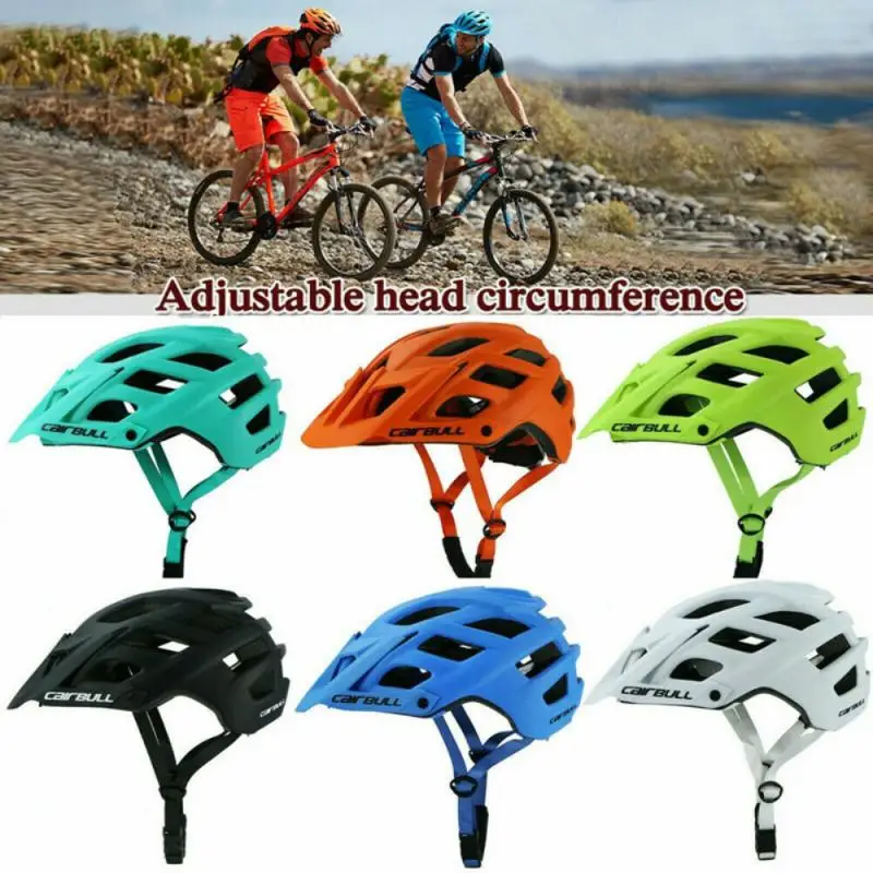 

6 Color Cycling Helmet EPS Integrally-molded Breathable Bicycle Helmet Red MTB Parts Road Bike Helmet Bike Equipment Outdoor New
