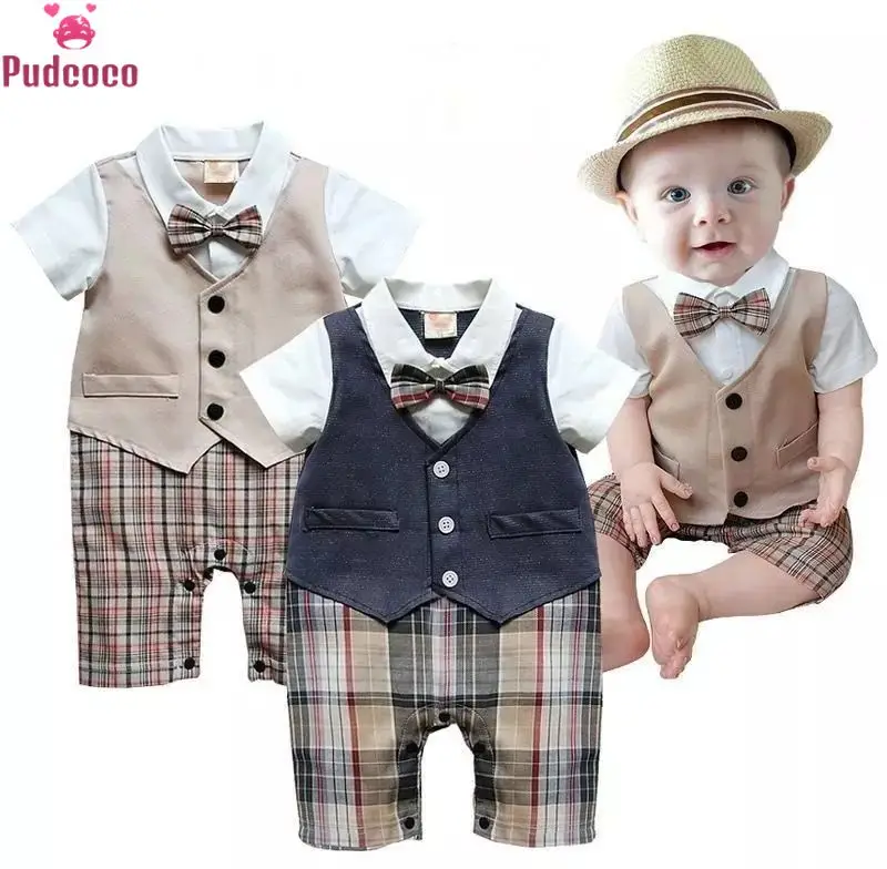 Newborn Kid Baby Boy Infant Outfits Set Jumpsuit Romper One Piece Suit Mother Kids Baby Clothing Baby's Sets