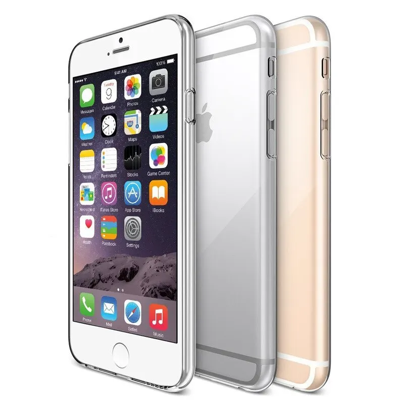 Прозрачный мягкий чехол для iPhone 11 Pro X XR XS Max 8 7 6 6s Plus 5S SE 5C 4 4S ТПУ силиконовый
