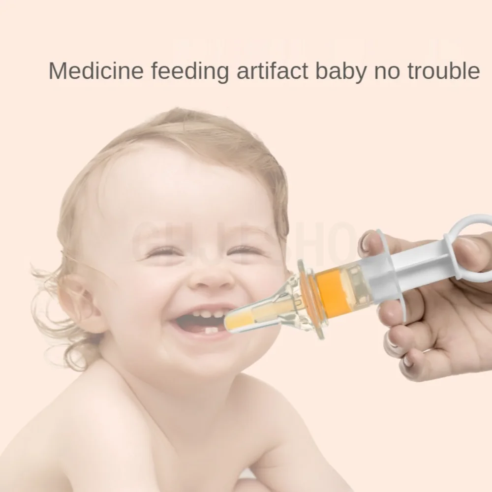 

Baby Kids Smart Medicine Dispenser Needle Feeder Squeeze Dropper Pacifier Feeding Utensils Pipette Liquid Food Infant Utensils