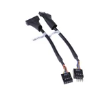 Кабель-переходник с 20-контактным разъемом USB 3,0 на 9-контактный разъем Usb 2,0 для ПК, 15 см