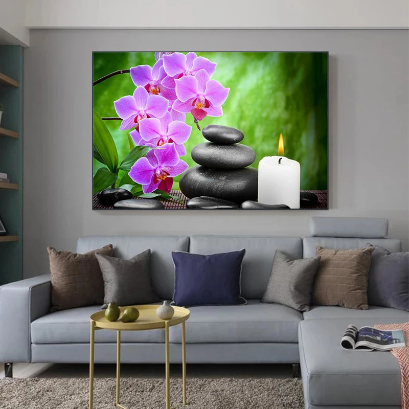 Zen Spa натюрморт холст настенное искусство украшение для гостиной спальни картина