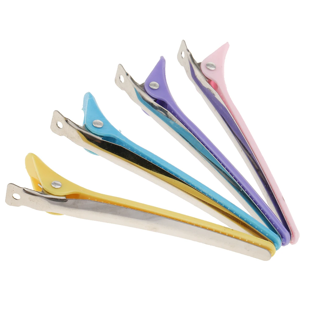 

12x Salon Hairdressing Clips Styling Clamps DIY Accessory Hairpins Barrettes