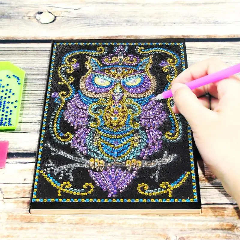 50 страниц алмазная живопись ноутбук сделай сам животное специальная форма