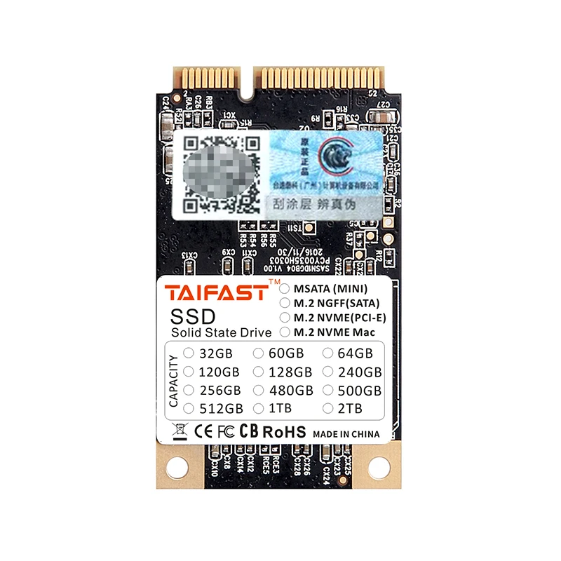 Taifast mSATA SSD высокоскоростной ПК компьютер части ssd 120 ГБ 256 240 1 ТБ жесткий диск
