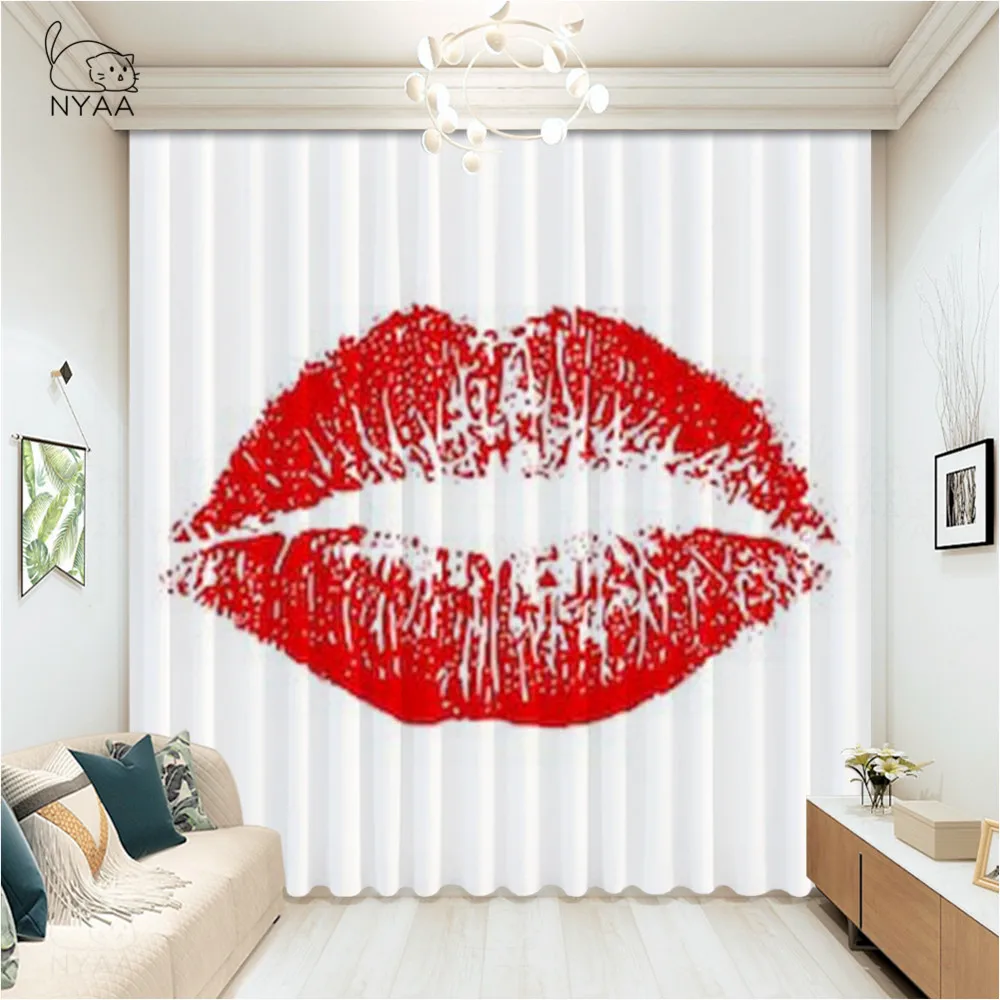 

Make Up Brush Set Curtains Blackout For Kids Room Organizer Box Curtain For Bathroom 3D Coametic Lipstick Curtain Micro Shading