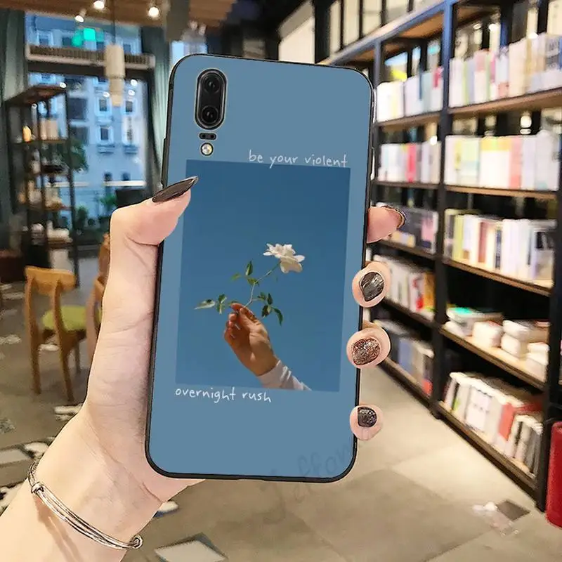 

Sunflower flower aesthetics Phone Case For Huawei honor Mate P 10 20 30 40 Pro 10i 9 10 20 8 x Lite