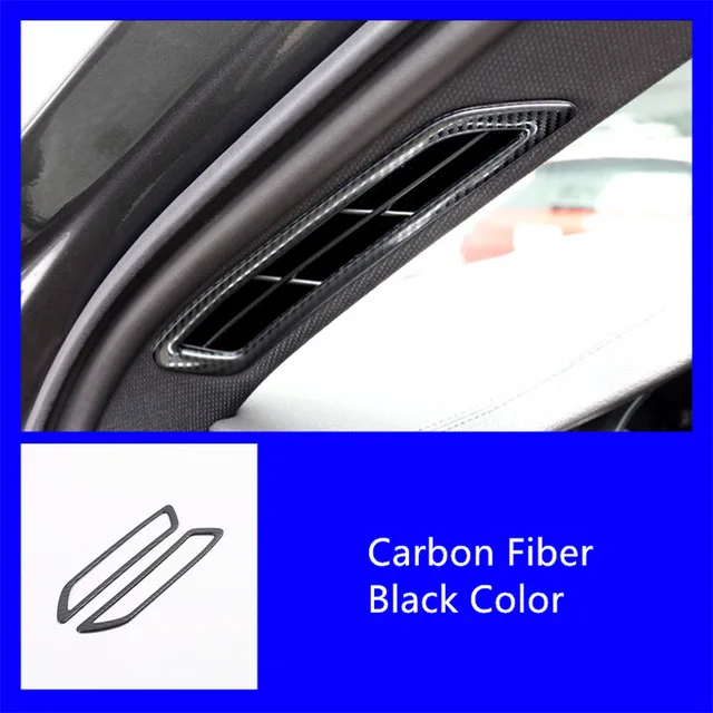 

Декоративная накладка на рамку воздуховодов A-стойки из нержавеющей стали для Audi A6 C8 2019-2020, аксессуары для интерьера автомобиля