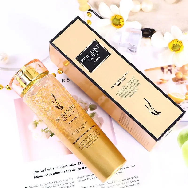 Корейская эссенция с гиалуроновой кислотой 24K AHC блестящий золотой тон 140 мл