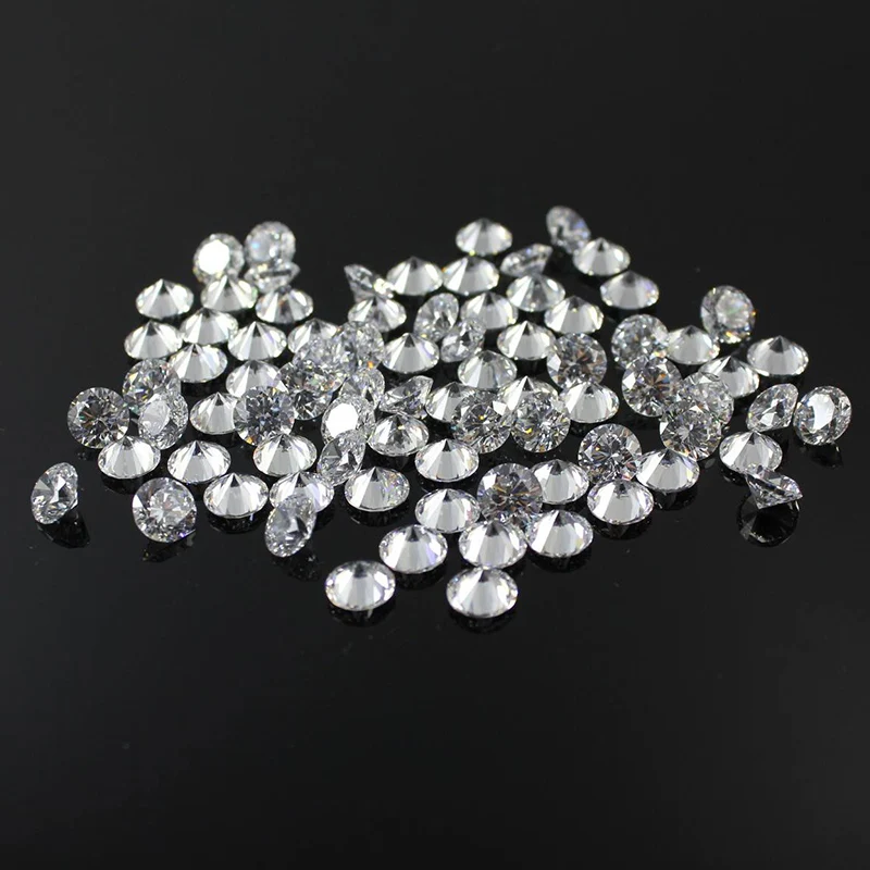 1 8 мм Свободный Муассанит всего карат FG цвет кольцо Материал отличная круглая