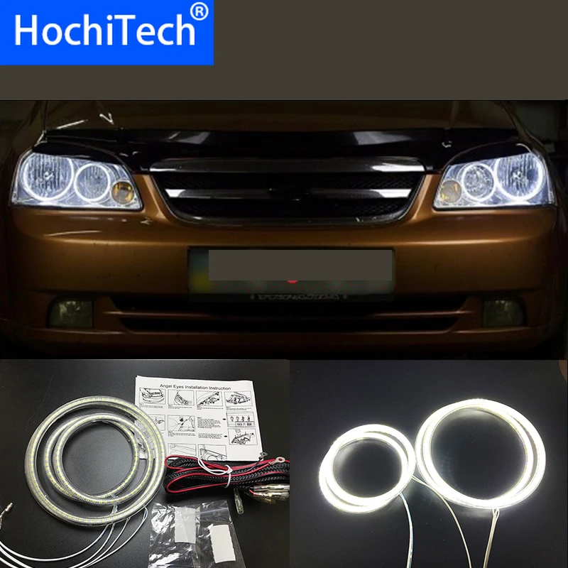 HochiTech ультра яркий SMD белый светодиодный ангельские глазки 2500LM halo ring kit Дневной