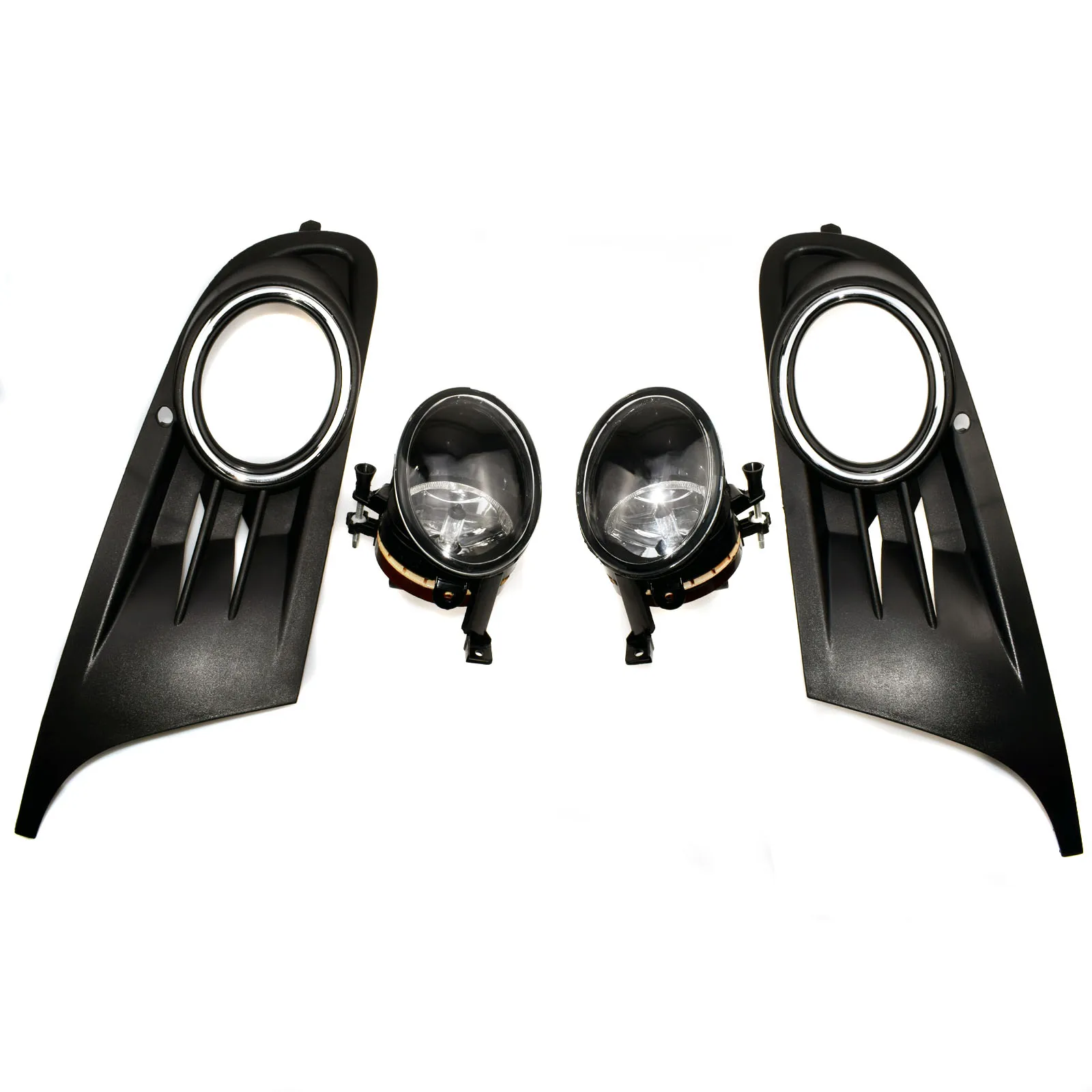 WOLFIGO новые передние левые и правые выпуклые линзы противотумансветильник фары