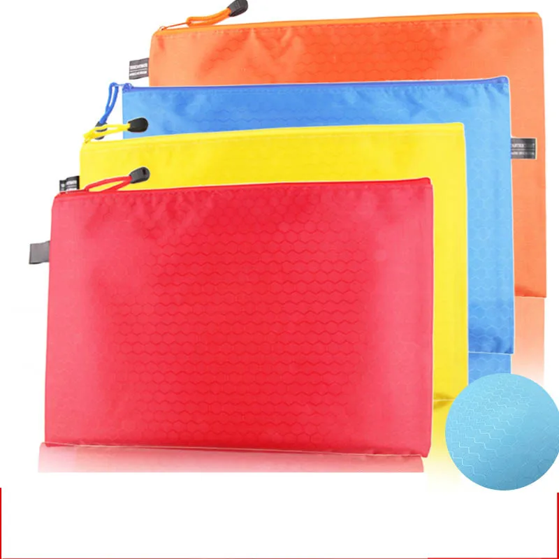 Сетчатая Сумка для хранения информации на молнии офисные принадлежности