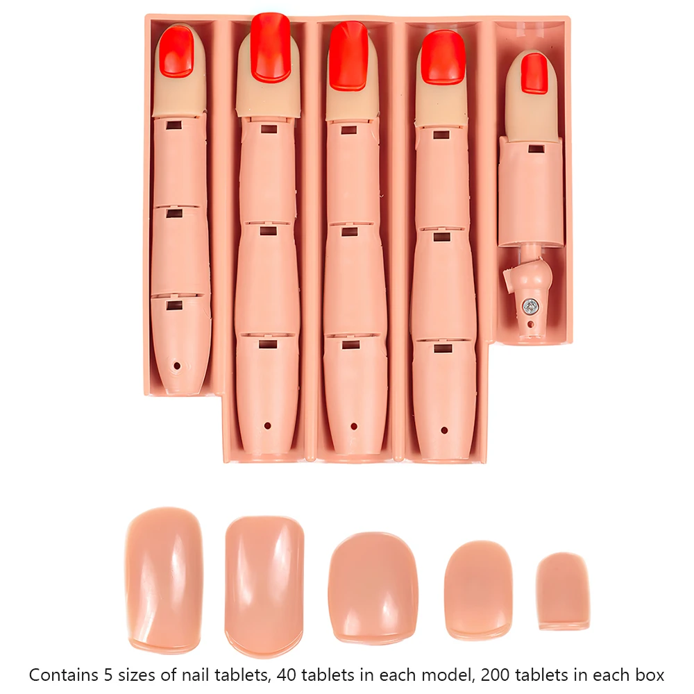 Тренировочная рука для маникюра съемная профессиональная тренировочная