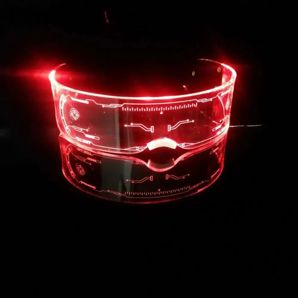 Украшение на Хэллоуин Модные пластиковые цветные светодиодные фонари реквизит DJ