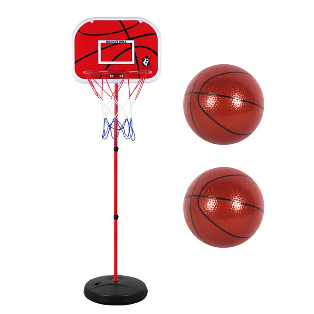 

Height Adjustable Basketball Stand Outdoor and Indoor Basketball Training Sports Children Toys Iron Basketball Board