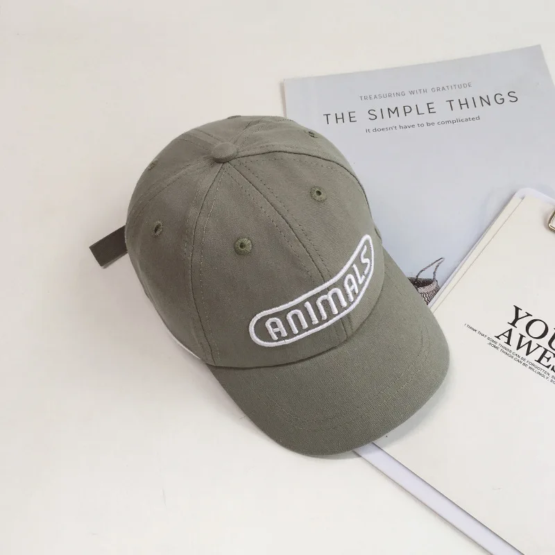 Children's Fashion Embroidered Baseball Cap Personality Wild Sun Hat Cap Unisex