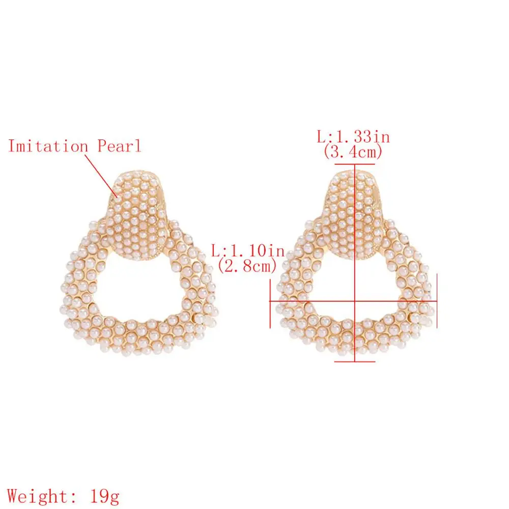 Винтажные серьги из искусственного жемчуга ZA модные маленькие очаровательные
