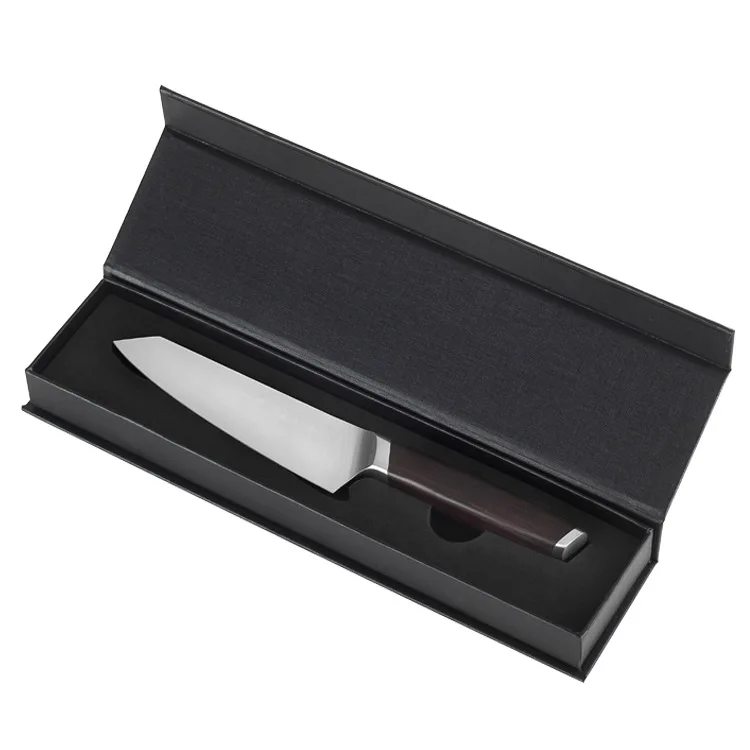 

7-дюймовый японский нож шеф-повара нож из нержавеющей стали кухонный нож Мясницкий стальной цветной нож шеф-повара с деревянной ручкой