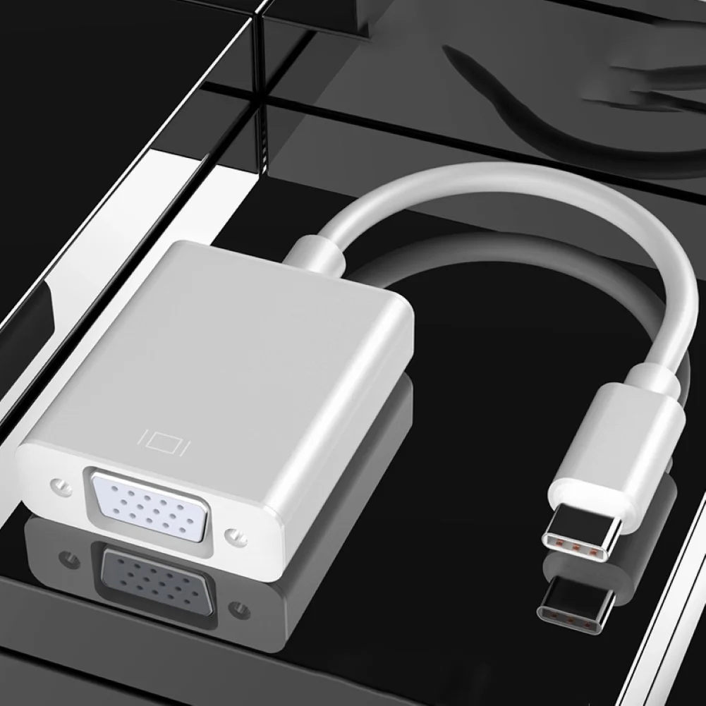 USBC к HDMI 4K 30 Hz VGA адаптер USB 3 1 type C видео конвертеры для нового Macbook Pro/Chromebook Pix|USB-хабы|