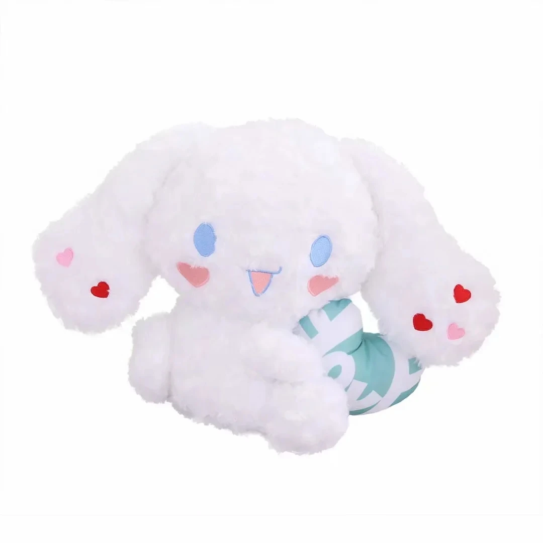 

20/30cm Cartoon Cute Hug Red Heart Plush White Dog Toy Lovely Valentine's Day Birthday Gift Decoration for Girls