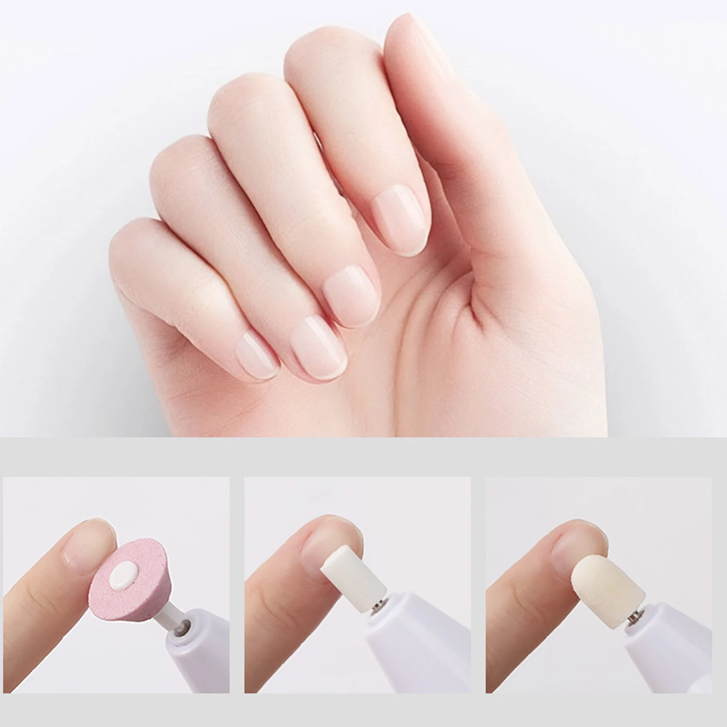 Электрическая дрель для дизайна ногтей 5 в 1 с сумкой хранения пилка маникюра и