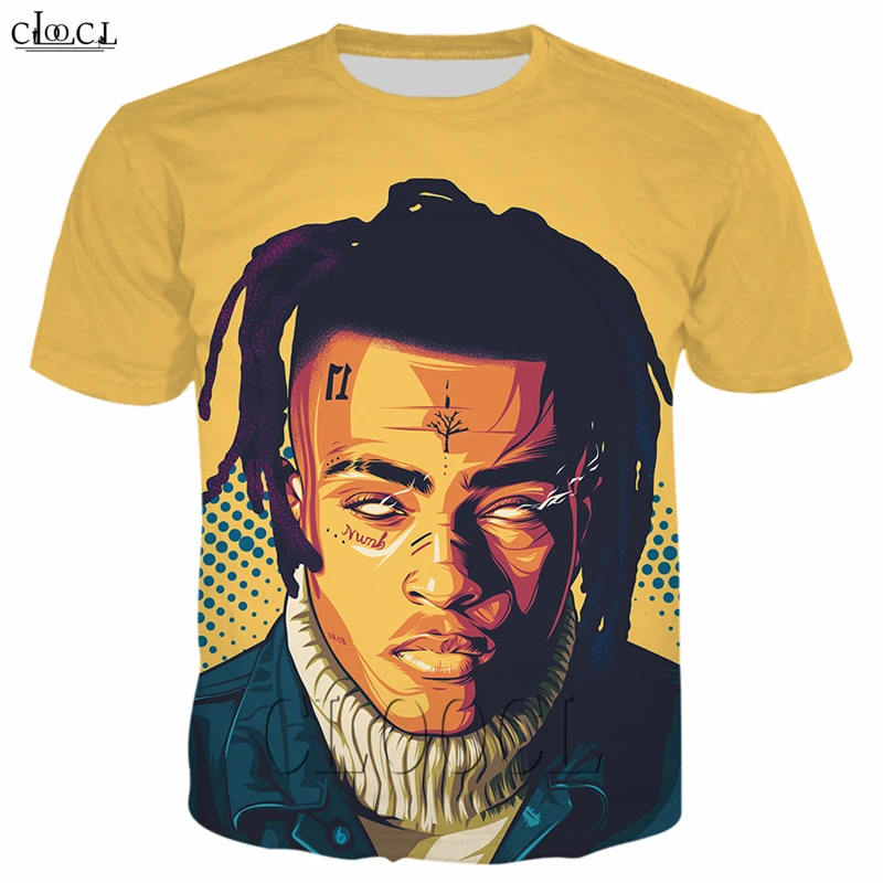 DJ Singer Xxxtentacion футболки для мужчин и женщин с 3D принтом Футболка Свитшот