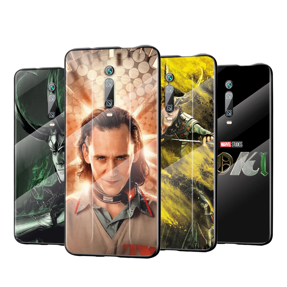 

Tempered Glass Cover Avenger Loki For Xiaomi Redmi K40 K30 K20 9T 9C 9A 9 8A 7 Pro Plus Shockproof Phone Case