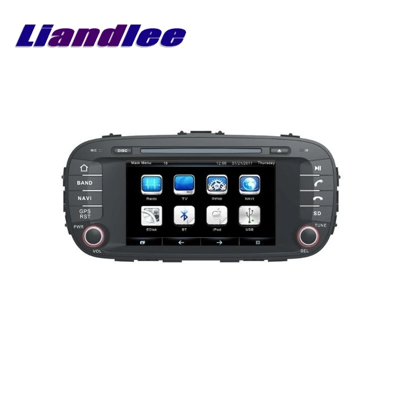 Liandlee для KIA SOUL 2014 ~ 2018 LiisLee Автомобильный мультимедийный ТВ DVD GPS аудио Hi Fi радио