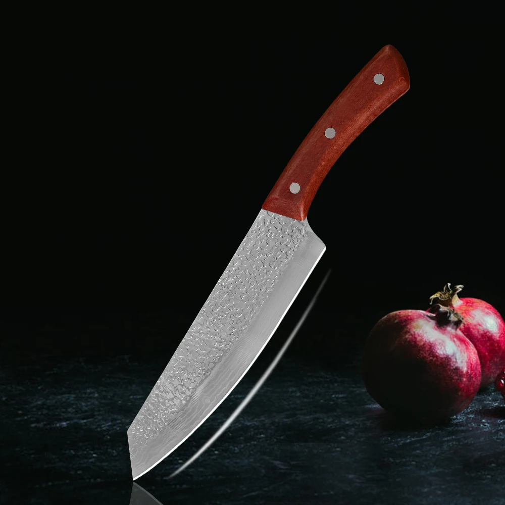 MUZ Forging Utility Kitchen Knife Stainless Steel Vegetables Fruits Slicing Chef Cutlery Home &amp Restaurant Japanese Cleaver | Дом и сад