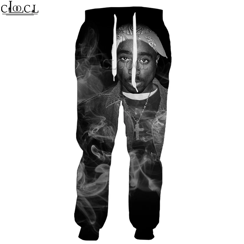 

HX Newest Rapper Amaru Shakur 2pac Tupac 3D Print Trousers Men Women Popular Streetwear Trousers Harajuku Pant Drop Shipping