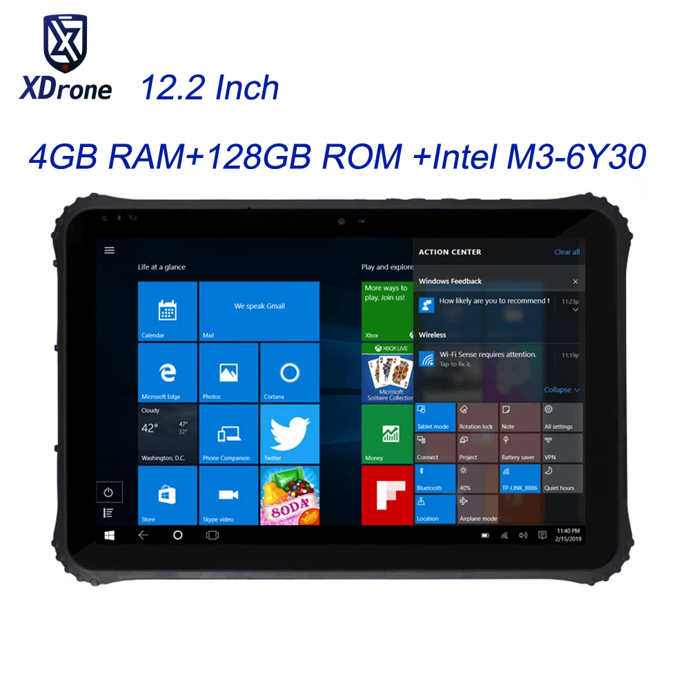 12 2 дюймовый защищенный переносной компьютер K22K ноутбук с Windows 10 домашний